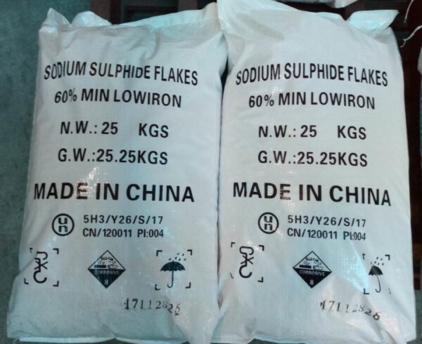 Sodium Sulfide  60% Flakes